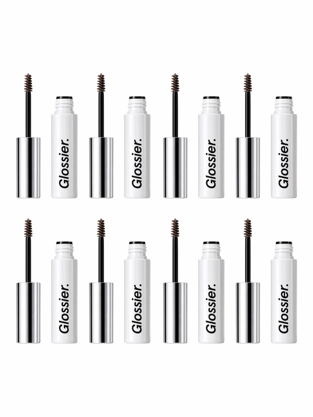 X8 GLOSSIER BOY BROW IN BROWN - BNIB